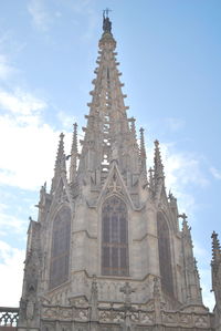 Low angle view of a temple