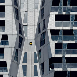 Low angle view of modern building