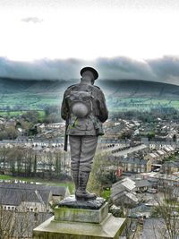 Statue of liberty against sky