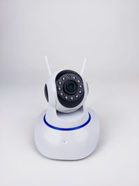 Cctv wireless on white background