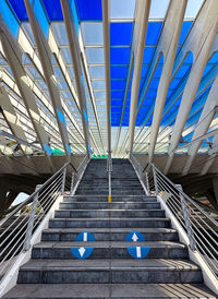 Low angle view of staircase