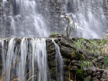 View of waterfall