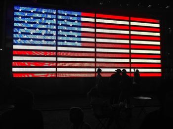 Close-up of red wall