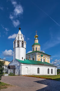 Church of the martyr george the victorious in vladimir city center, russia