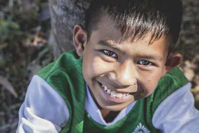 Portrait of smiling boy