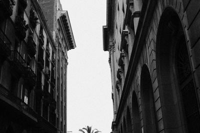 Low angle view of buildings against sky