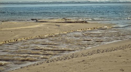 Scenic view of beach