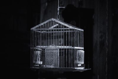 Close up of electric lamp