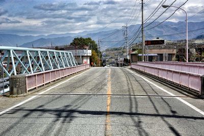 View of bridge in city