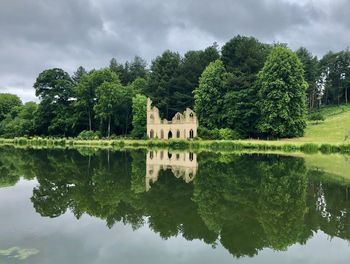 Water reflection. 