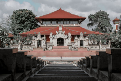 Exterior of building against sky