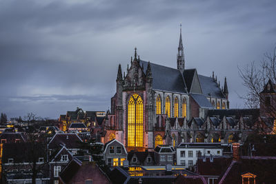 The hooglandsekerk in leiden - netherlands
