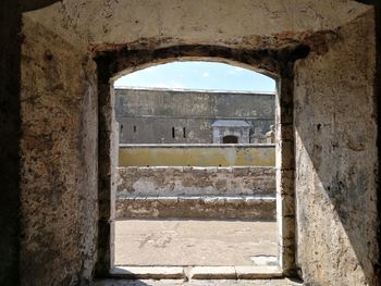 Window of old building