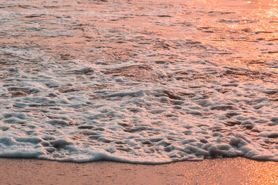 Full frame shot of sand at beach