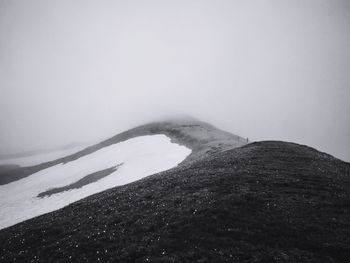 Scenic view of mountain range