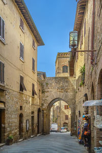 Street amidst buildings