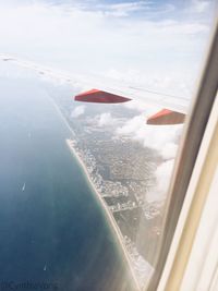 Aerial view of landscape