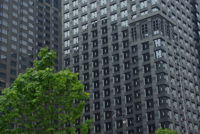 Low angle view of modern building