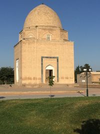 View of building against clear sky