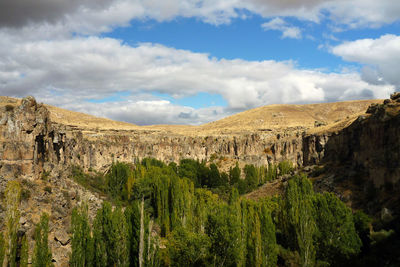 Panoramic view of landscape against sky