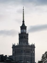 Low angle view of historic building against sky