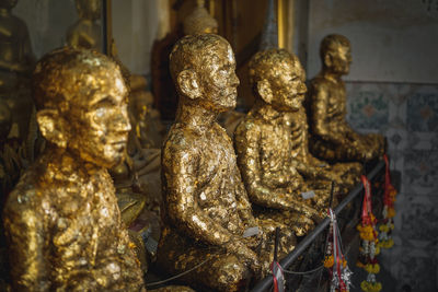 Statue of buddha in temple