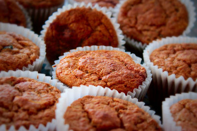 Close-up of muffins