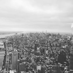 Aerial view of cityscape