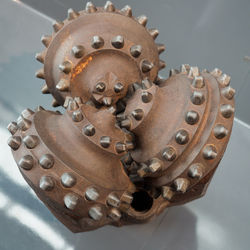 Close-up of machine part