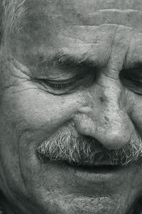 Close-up portrait of man wearing hat