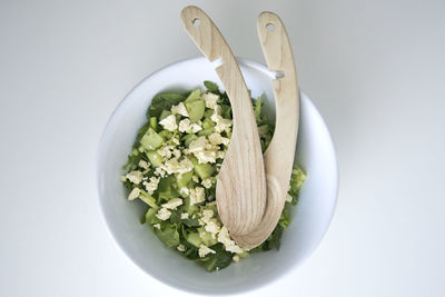 Close-up of vegetables in plate