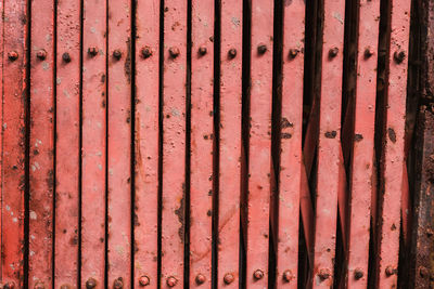 Full frame shot of rusty metal