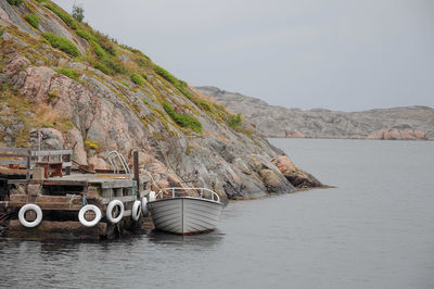 Skarhamn at the swedish coast