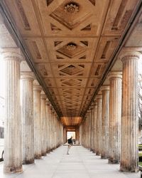 Corridor of building