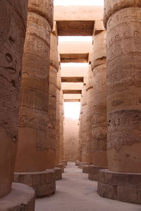 Old ruins at karnak