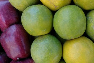 Close-up of fruits in market