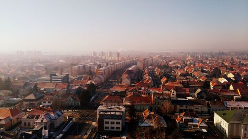 Cityscape against sky