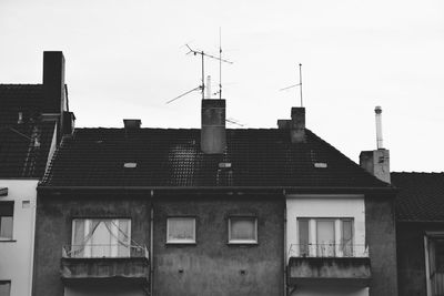 Low angle view of building against sky