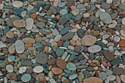 Full frame shot of stones