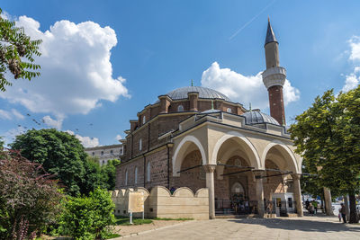 View of cathedral against cloudy sky