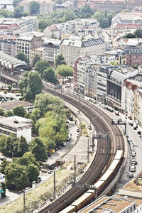 Aerial view of cityscape