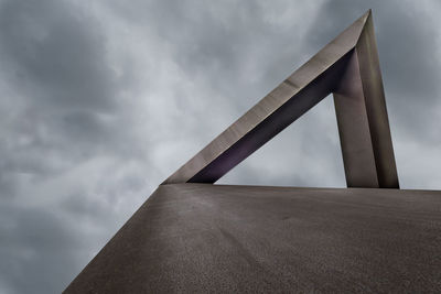 Low angle view of building against sky