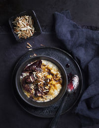 Close-up of dessert in bowl