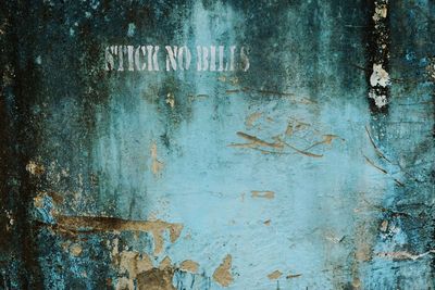 Full frame shot of rusty metal wall