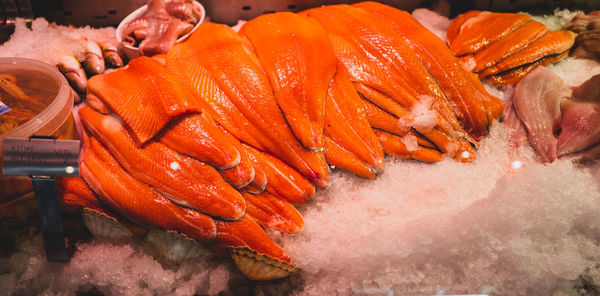 Close-up of seafood