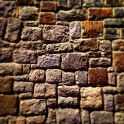 Full frame shot of brick wall