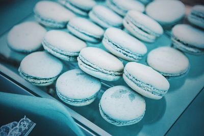 Close-up of food on white background