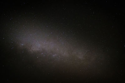Low angle view of stars in sky