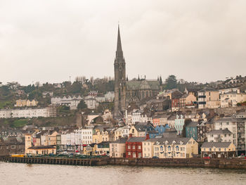 View of buildings in city