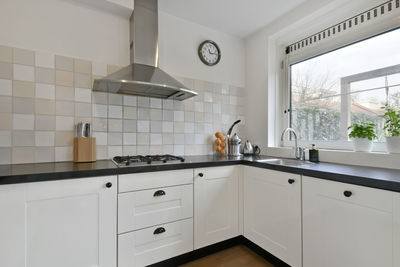 Interior of kitchen at home